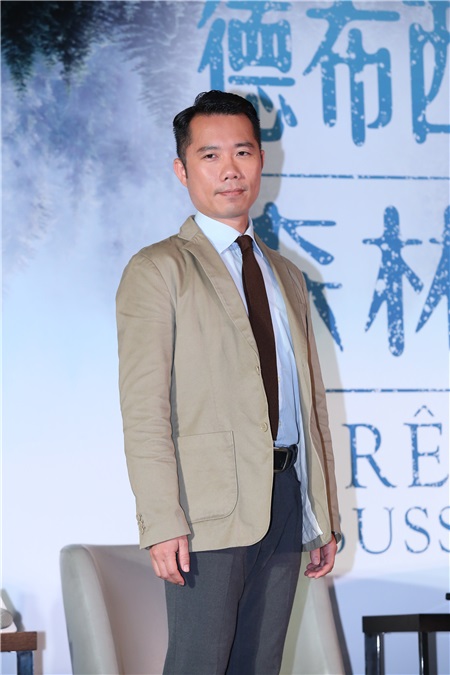 桂纶镁、陆弈静、郭承衢等出席电影《德布西森林》记者会