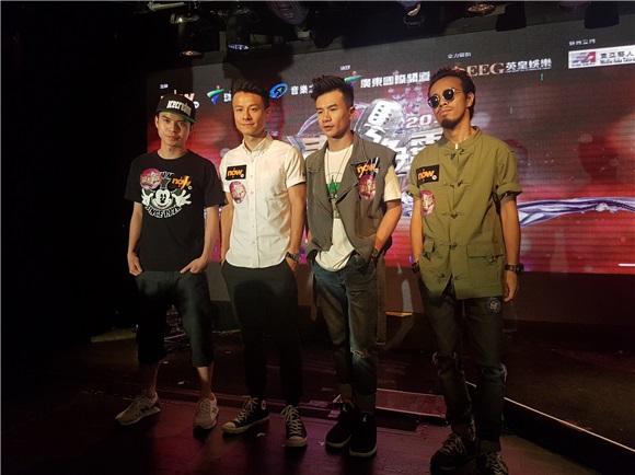 洪卓立、泳儿出席2016《麦王争霸》海选记者会