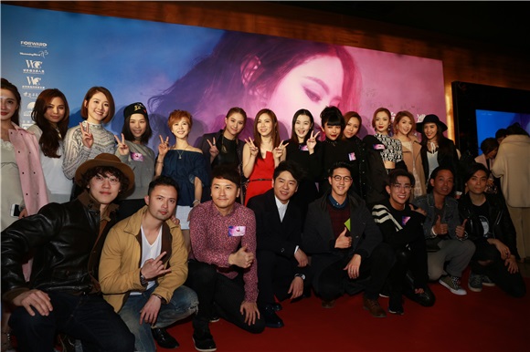 G.E.M.、何超莲、孙耀威、锺舒漫等出席G.E.M.电影《一路逆风》首映礼