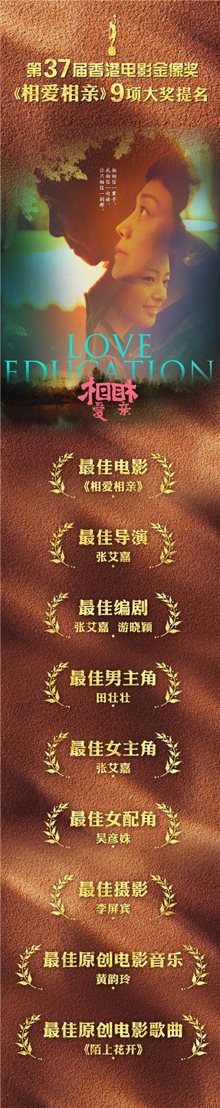 电影《相爱相亲》获金像奖9项提名