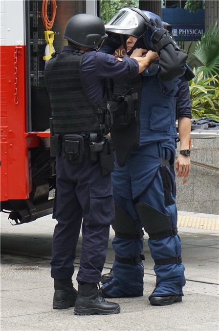 刘德华电影《拆弹专家》拍摄拆炸弹场面