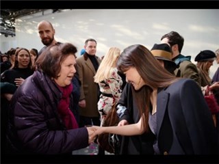 田海蓉与世界最知名时装评论员suzy menkes