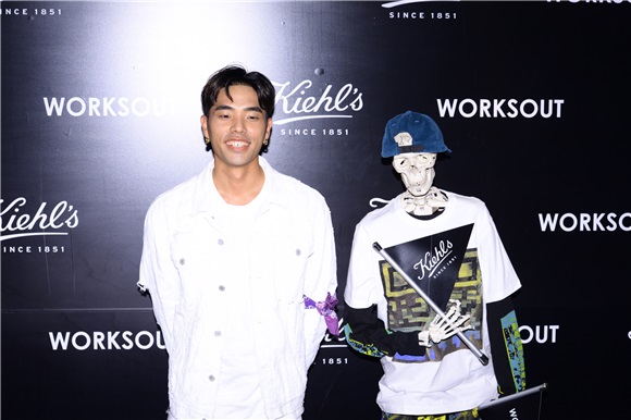 品牌Kiehl’s(契尔氏)Photo wall举行活动 SHOW ME THE MONEY第四季优胜GXNZI等出席