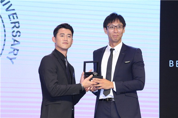 吴慷仁与任贤齐出席《CITIZEN Eco-Drive男表》新品上市记者会