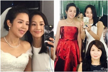 张钧甯姐出嫁 母女合照网友喊「神基因」