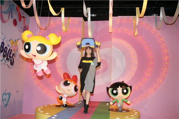 朱俐静出席飞天女神特展