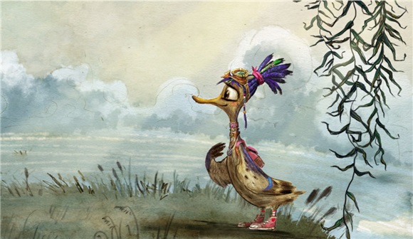 《超能太阳鸭》原画手稿曝光 诚意之作从不缺亮点
