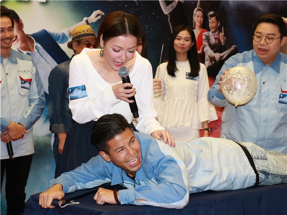 陈豪、田蕊妮、胡定欣等出席「来自喵喵星的你」活动