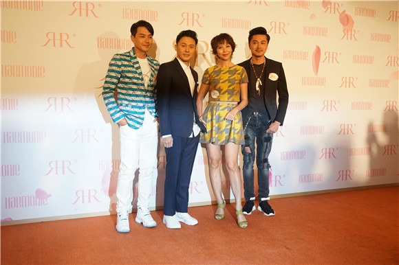 蔡少芬、洪天明等出席尖香蔓蕾文化发展派对