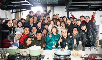 《极客江湖》主创合影