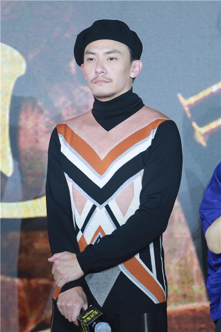 章子怡黄晓明王力宏张震等出席《无问西东》发布会