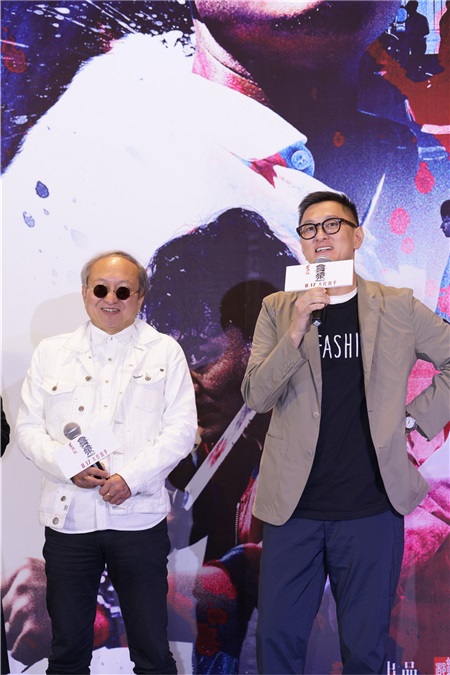 《杀破狼·贪狼》古天乐吴樾众主创亮相广州 「刚柔并济」颠覆动作片固有印象获赞