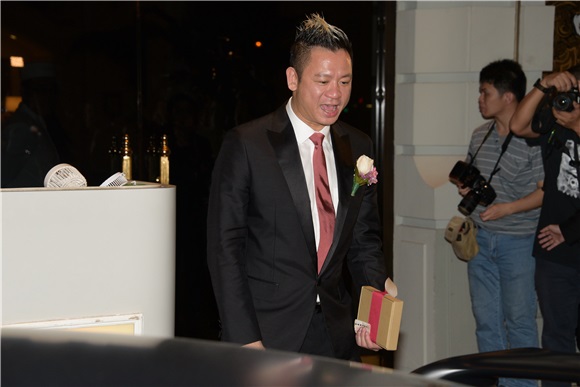 郭富城婚宴结束 张智霖、袁咏仪及邱淑贞等相继离开