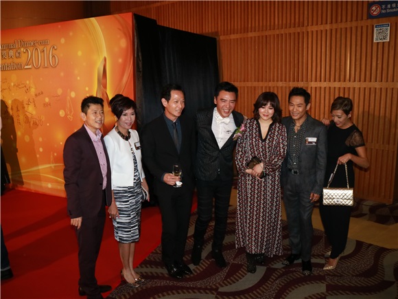 锺镇涛、关之琳等出席《2016CASH周年晚宴暨金帆音乐奖颁奖典礼》晚宴及主礼仪式