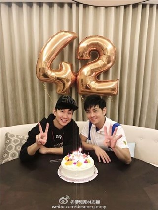 好友林俊杰陪庆生 林志颖42岁看似24岁