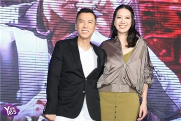 〈Yes台北现场〉甄子丹与汪诗诗爱相随 一同来台宣传《追龙》