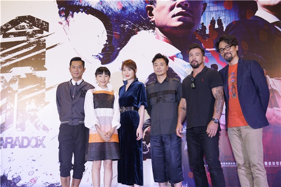 《杀破狼·贪狼》古天乐吴樾众主创亮相广州 「刚柔并济」颠覆动作片固有印象获赞