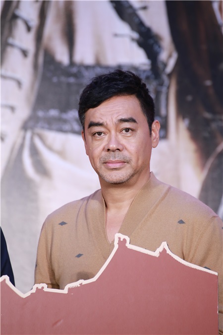 刘青云、彭于晏、陈木胜出席电影《危城》首映会