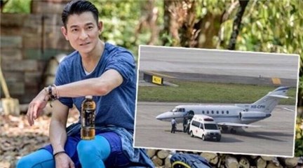 刘德华被曝泰国意外坠马 已乘专机回港治疗