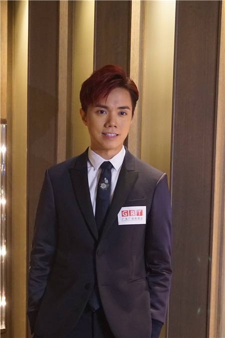 张敬轩与王祖蓝出席湾仔万丽海景酒店《广东广播电视台香港办事处成立》