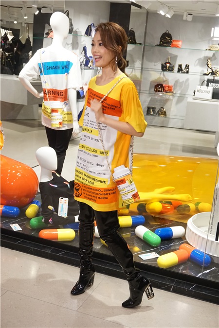 容祖儿出席时装品牌活动