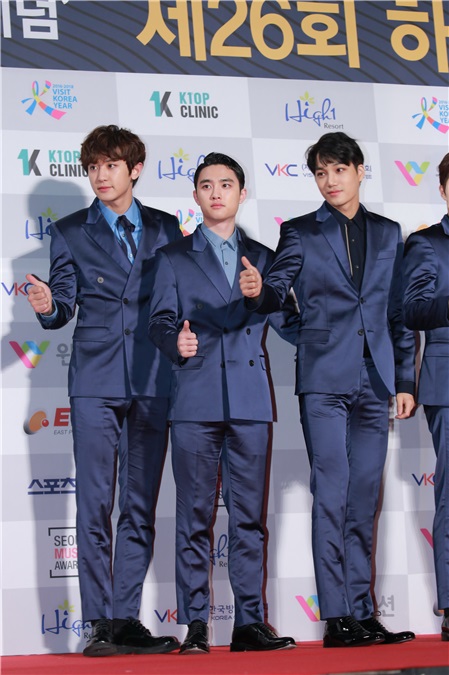 宇宙少女、EXO、I.O.I、Twice等出席第26届首尔歌谣大赏