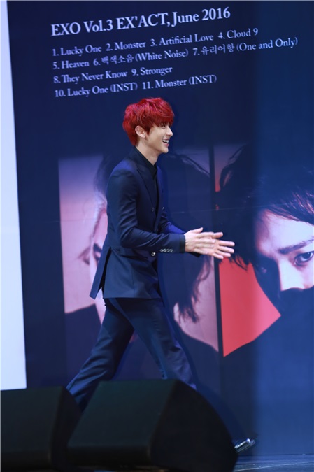 EXO《EX`ACT》回归记者会