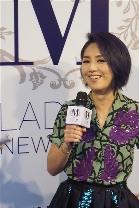杨千嬅、周汶錡及黄佩霞出席甜品店开幕活动