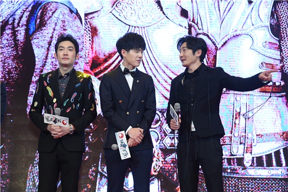 黄晓明、刘昊然、佟丽娅等出席东方卫视《琅琊榜2》发布会