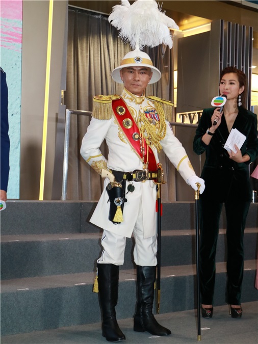 张卫健、王祖蓝、郭晋安、郑欣宜等出席Tvb50周年献礼活动
