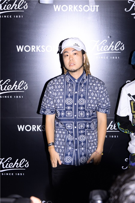 品牌Kiehl’s(契尔氏)Photo wall举行活动 SHOW ME THE MONEY第四季优胜GXNZI等出席