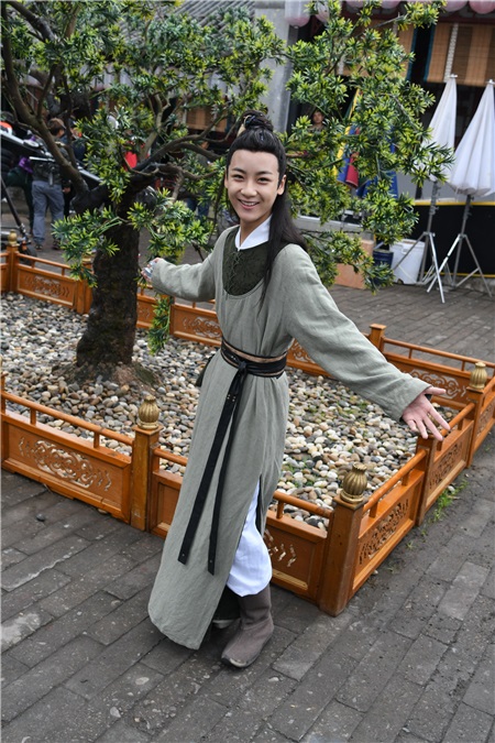 《蜀山战纪2》探班 制片人吴奇隆大胆用新人