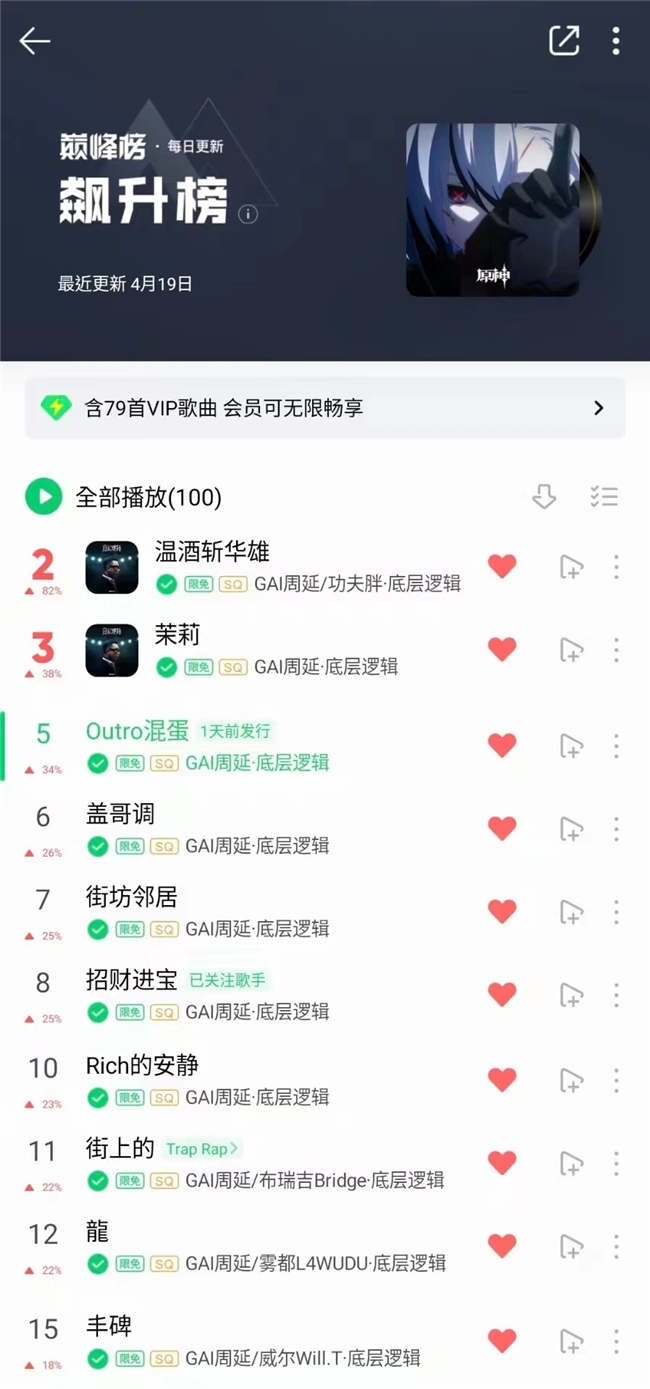 GAI周延全新Mixtape《底层逻辑》上线 以不变应万变的音乐哲学