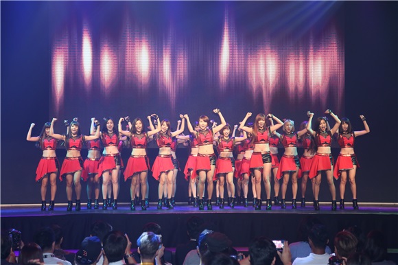LamiGirls 发片记者会 孙协志、阿翔现身站台