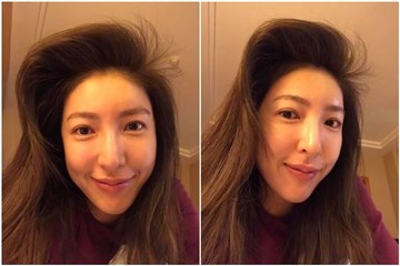 杨谨华素颜电爆女星 卸妆比上妆还美