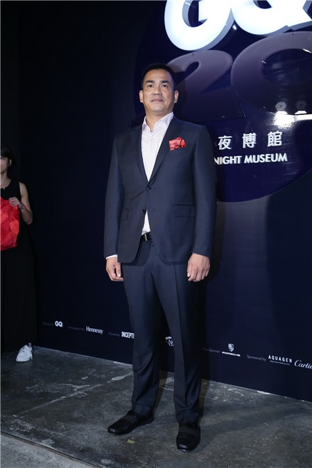 柯震东、陈柏霖、陈金锋出席《GQ年度风格男人》颁奖典礼
