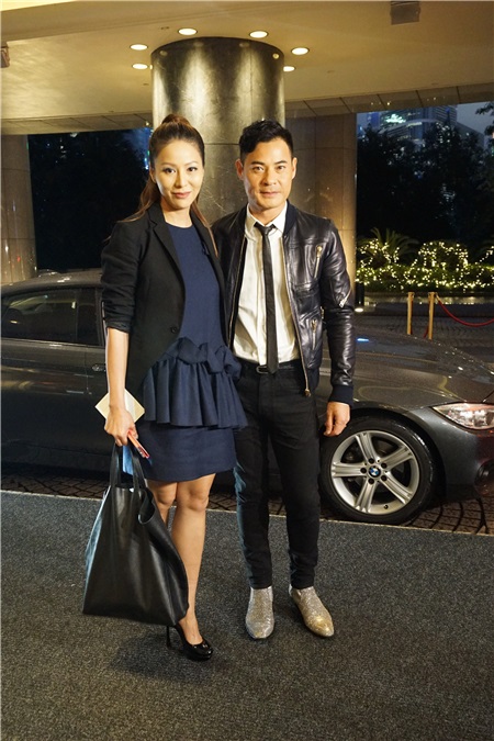 宣萱、吴卓羲、薛家燕等参加艺人陈曼娜女儿Joie & Dicky婚礼晚宴