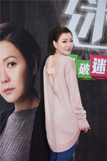 郑嘉颖、田蕊妮等出席TVB电视剧《迷》宣传活动
