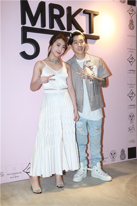 前2NE1团员MINZY 韩国饶舌歌手JAY PARK MRKT5复合品牌概念店开幕