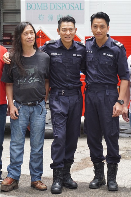 刘德华电影《拆弹专家》拍摄拆炸弹场面