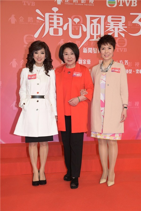 〈Yes 香港现场〉《溏沁风暴3》元老集结 黄翠如直呼今日要工作