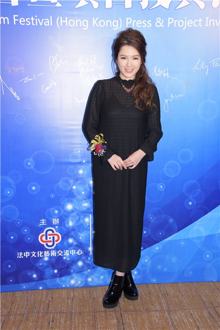 苟芸慧出席国际微短片节发布会