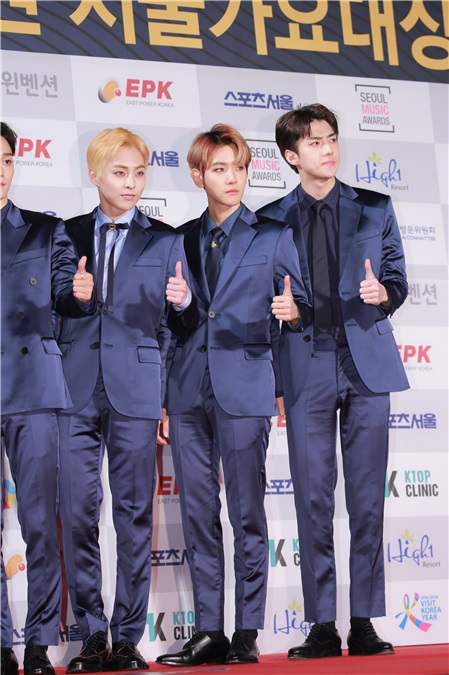 宇宙少女、EXO、I.O.I、Twice等出席第26届首尔歌谣大赏