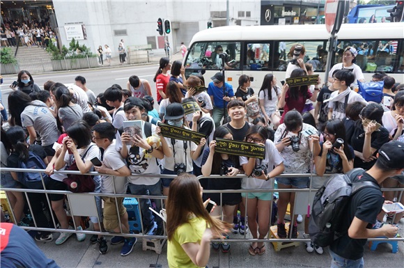 少女时代前成员Jessica出席其自家品牌进驻I.T的开幕活动