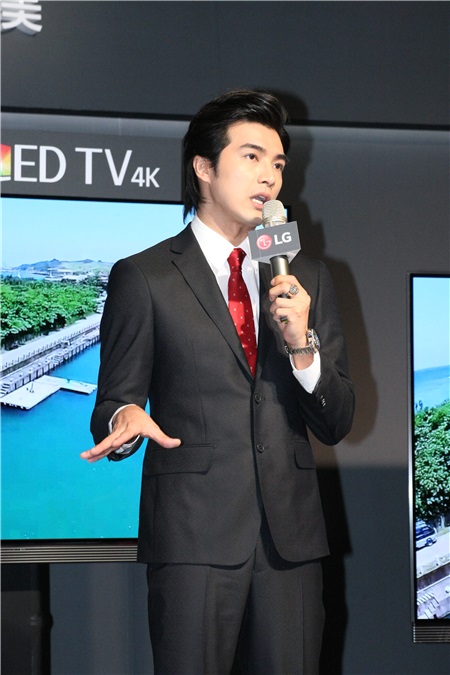 贺军翔出席《LG OLED TV》上市记者会