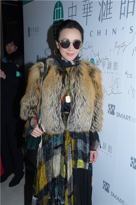 邝美云、佘诗曼、刘嘉玲等出席「餐厅开张」活动