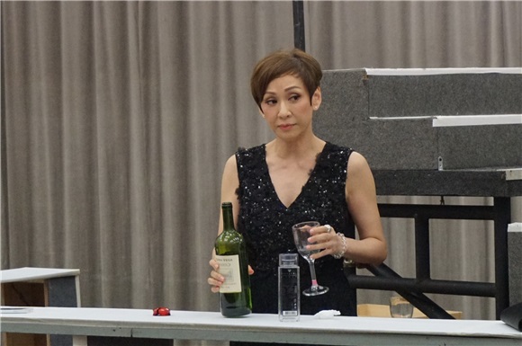 余安安、凌文龙、高翰文、何猷亨等《最后作孽》公开彩排