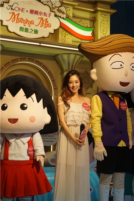 胡杏儿出席电影《樱桃小丸子—来自意大利的少年》首映礼