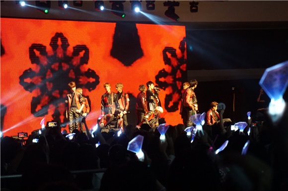 韩国13人男团Seventeen演唱会