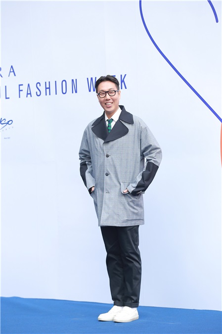c jamm、NS允智、崔雄、吴尚津、金润雅、PAANTOM SINGER等出席2017 F/W首尔时装周活动